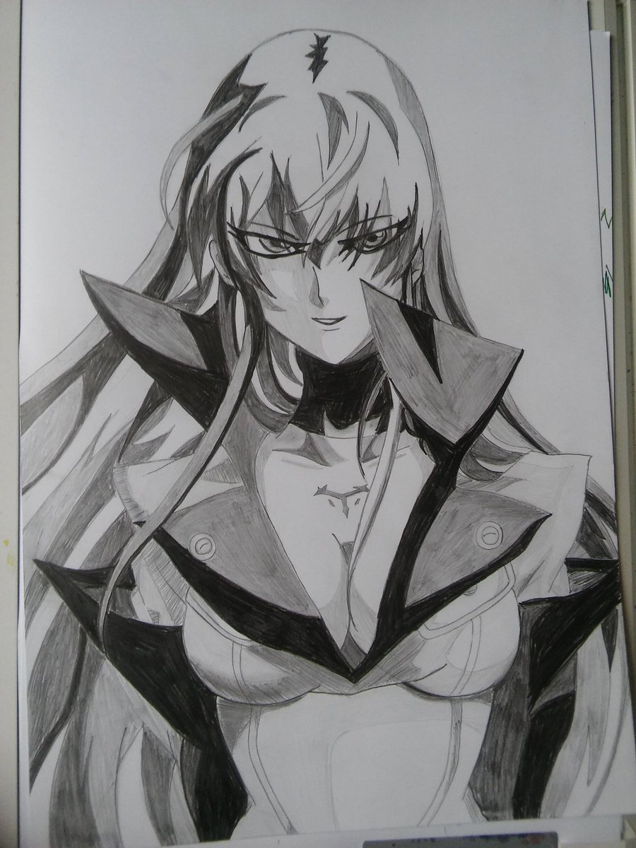 esdeath (akame ga kill!) drawn by halcon