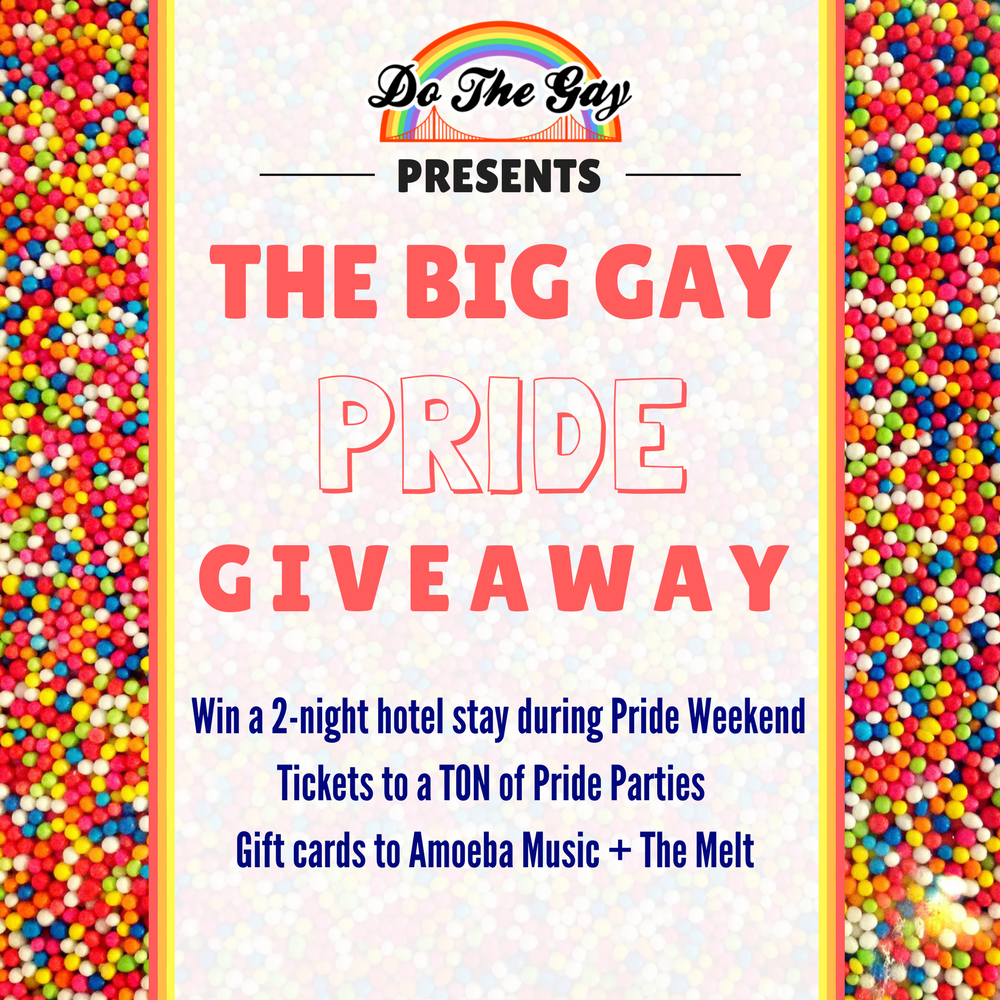 DoTheBay's tweet photo. Ready or not, here comes Pride ๐ณ๏ธโ๐
Win a 2-night hotel stay, tickets to 7+ parties, over $100 in gift cards & more!
๐ https://t.co/ILAGGiYaT1
#SFPride #SanFrancisco #LGBTQ #gay #lesbian #trans #DoTheGay https://t.co/gvMP8of3gg