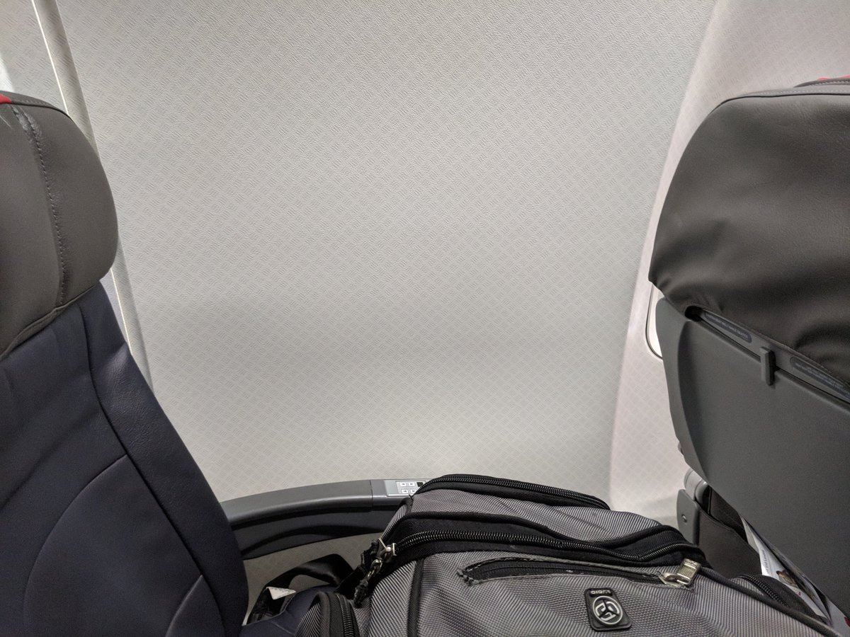 Ah, glad I opted for the "window" seat. <a href="/AmericanAir/">americanair</a>