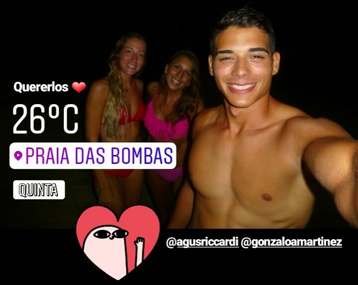 Leei_94's tweet photo. Por más momentos así de felices ❤ (y con esos bronceados) #SweetHome #Bomdemais #Verão2018 #Saudades 💫 https://t.co/Fcv0XOIyKj