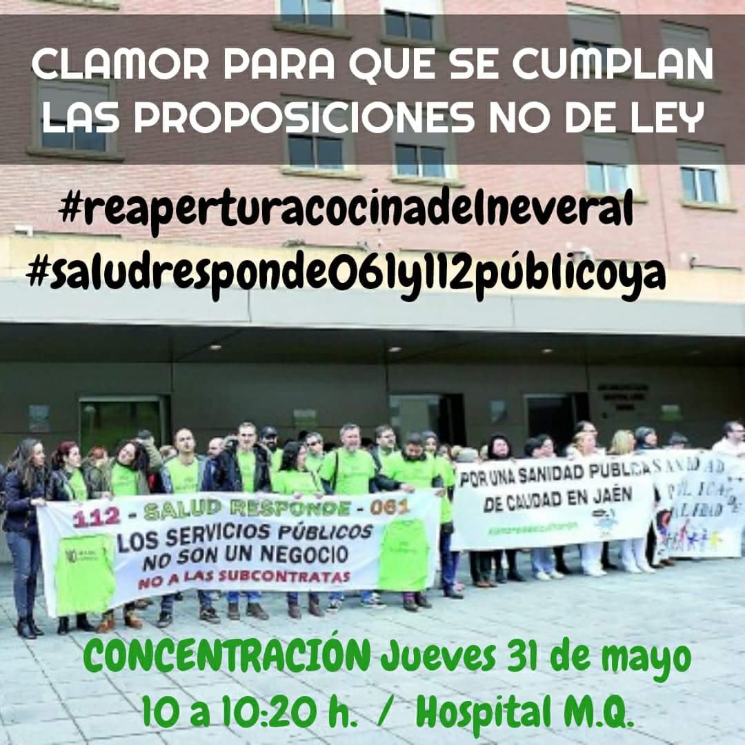 Un nuevo jueves, mismas reivindicaciones!!!! 
Cumplimiento de PNL 
<a href="/CorneliaCinna/">Cornelia Cinna Minor</a> <a href="/makaralu/">Mayte Martínez Caro</a>,#Jaén #FelizMiercoles