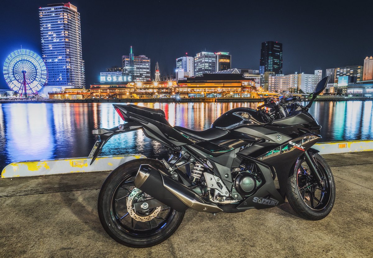 関西の写真 観光スポット 都市夜景とバイク 写真好きな人と繫がりたい カメラ好きな人と繋がりたい ファインダー越しの私の世界 Nikon Gsx250r