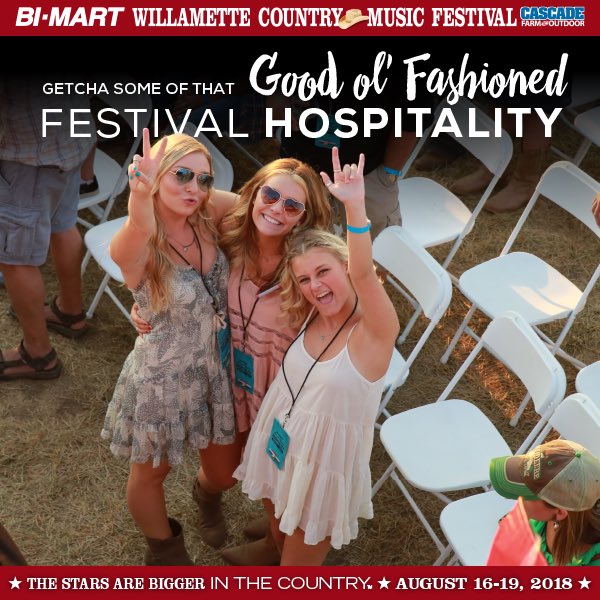 Get yourself a Hospitality Pass! Complete with tables and chairs, access to a beer serving station, this is a great place to catch all the action on the Main Stage while giving y’all some extra space! Come and go as you please! 🎉 #bwcmf2018