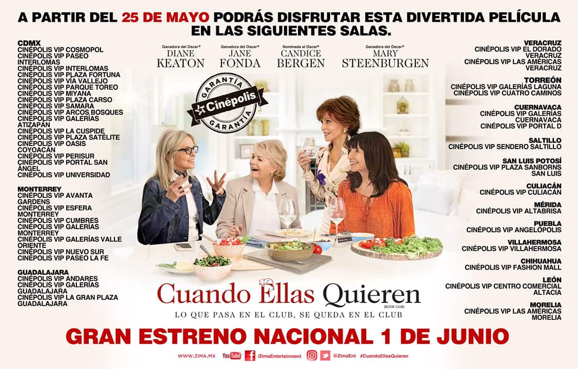 #GreysessedsMX y <a href="/ZimaEnt/">Zima Entertainment</a> Te llevan a la premiere de #CuandoEllasQuieren mañana 29 de Mayo en Forum Buenavista, solo tienes que contestar esta simple pregunta:¿Cómo se llama la escritora de la trilogía 50 Sombras?  Manda tu respuesta a camp.fsogmex@gmail.com
