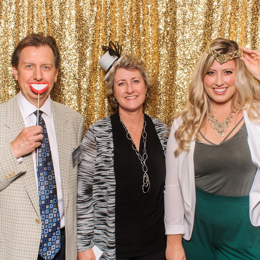 TRSM_Alumni's tweet photo. Still have all the feels from the other night celebrating our 2018 #TRSMalumni Award Winners! #photoboothpics 📸 https://t.co/2IwbtJaRCL