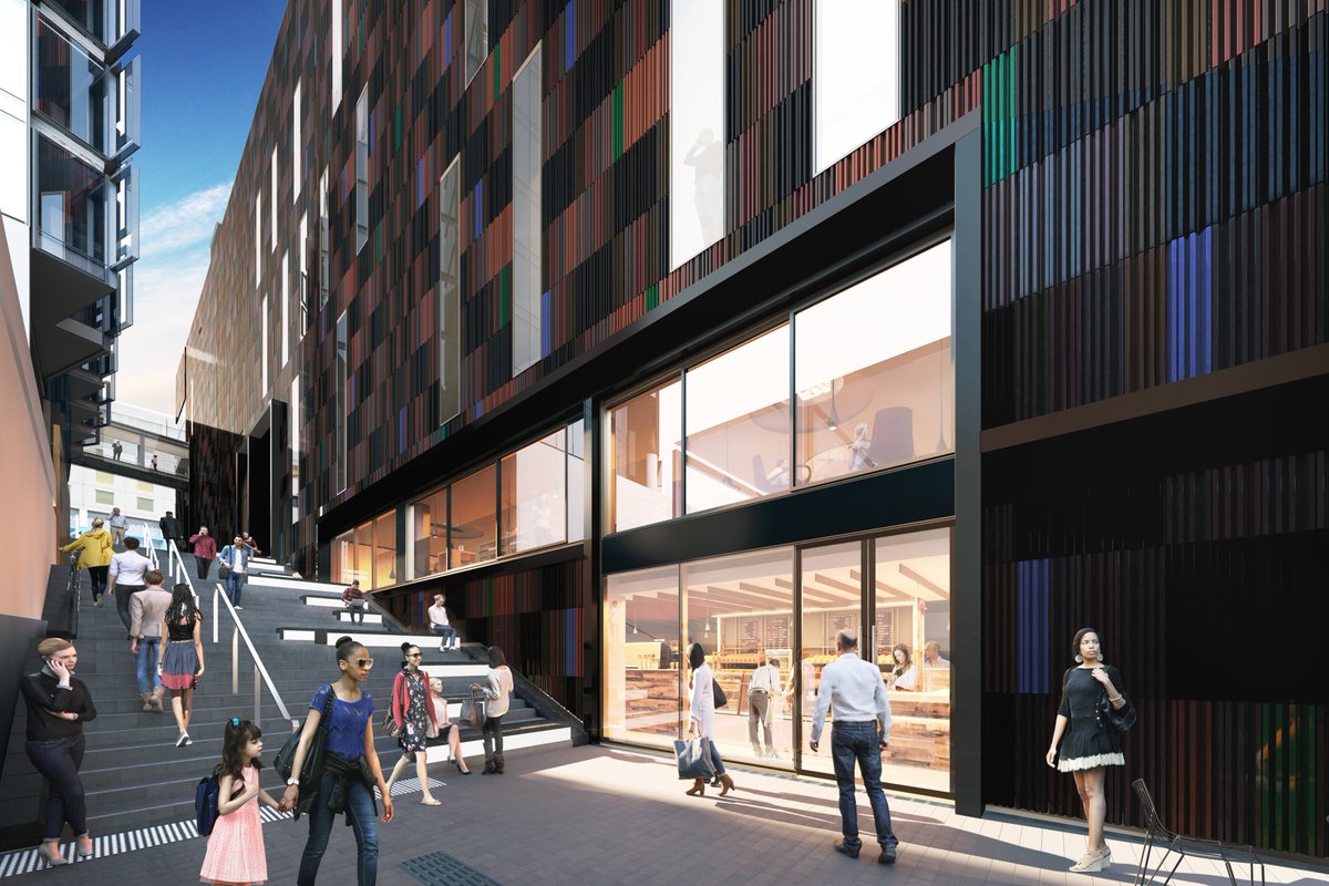 We're extremely proud to see Sara and Peata's work revealed today, two significant artworks fully integrated into the facade of the NZICC in Auckland. Read more from the artists- nzicc.co.nz/News/2018/art-…