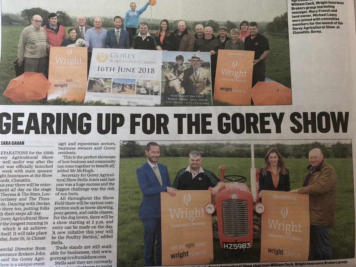 Gorey Agricultural Show (@goreyshow) on Twitter photo 