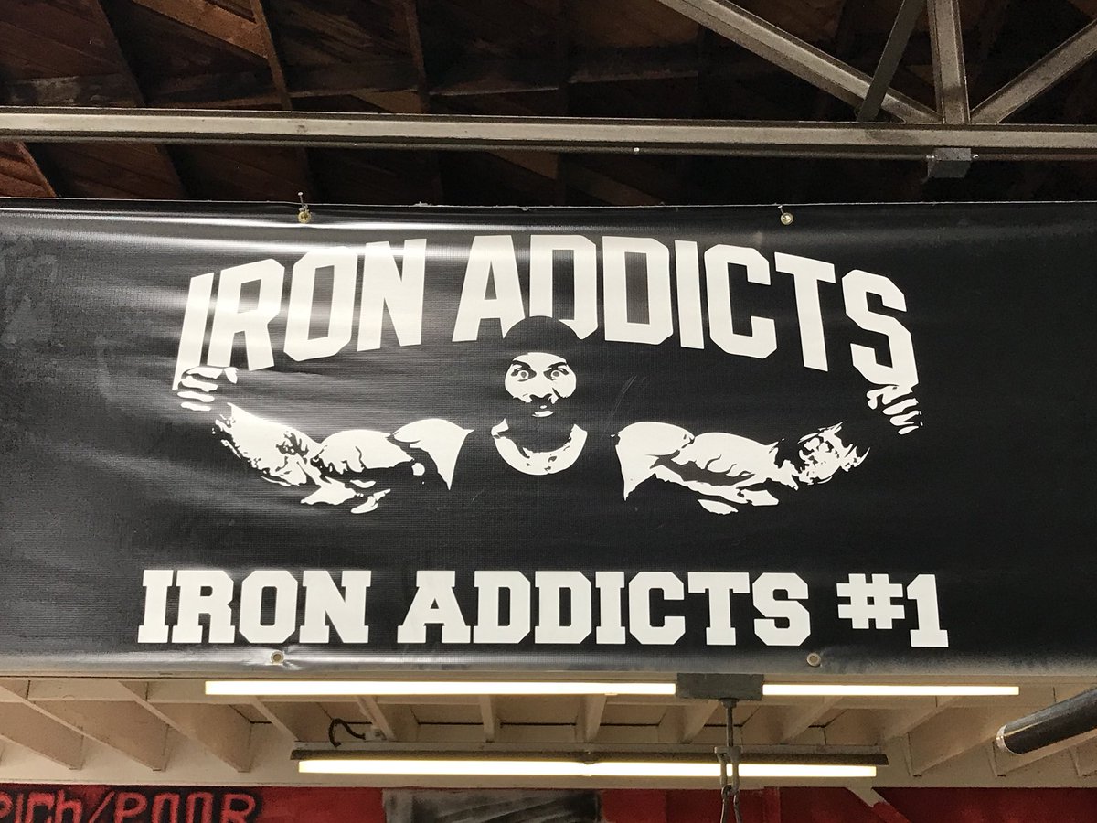 Tacolito24's tweet image. Finally made it down to #IronAddicts gym. Absolutely amazing. Hopefully will get to meet the man himself, @CTFletcherISYMF next time around. Guess my new shirt and wrist bands will have to hold me over for a while! 💪🏼🤙🏼