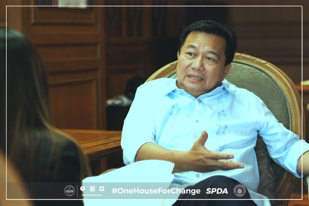 congalvarez's tweet photo. Get to know more about Speaker Alvarez in his exclusive interview with Sass Rogando Sasot.
Full interview will be released on the official Facebook page of For the Motherland - Sass Rogando Sasot.
#OneHouseForChange https://t.co/wu9I51b5tQ