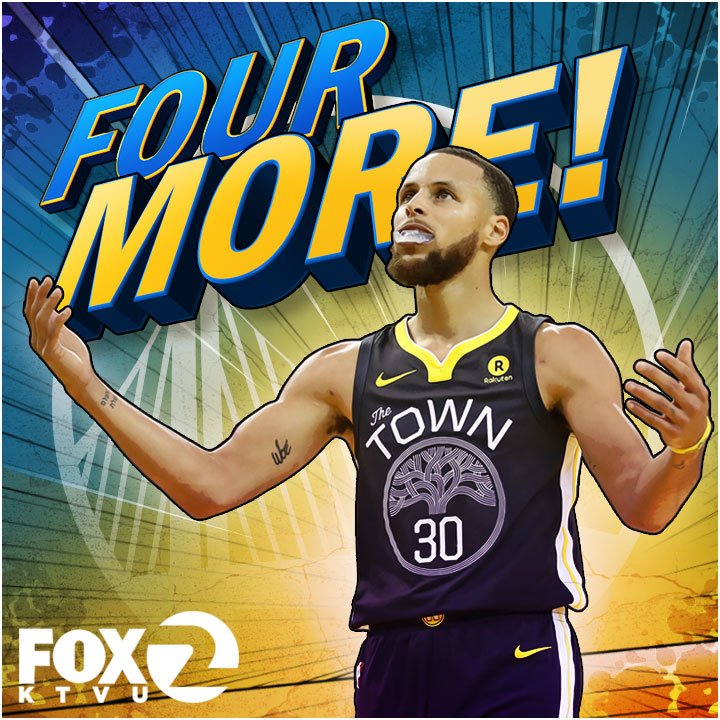 The #Warriors did it again.  For the 4th straight year, the #GoldenStateWarriors will take on #LeBron and the #Cavs in the #NBAFinals Go #Warriors