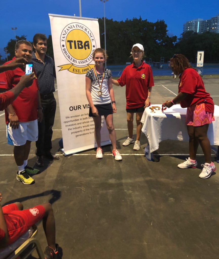 MrJKnows's tweet photo. Our very own Twiga Gabryella Prinsloo is representing Tanzania in ITF tennis tournament in Nairobi! Best of luck and you make us proud! #istafricalearns #represent #gotwigas https://t.co/2nMBNdoiNC