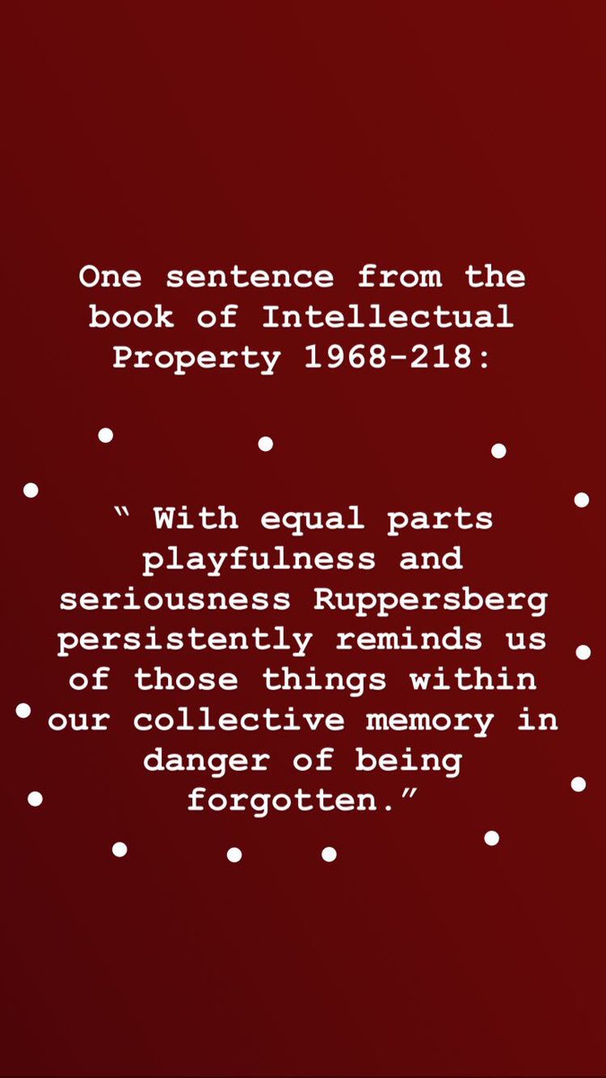 ShinaFly's tweet photo. One #sentence from the great #book of #art , #intellectualproperty by @walkerartcenter https://t.co/AEChxxlaGn