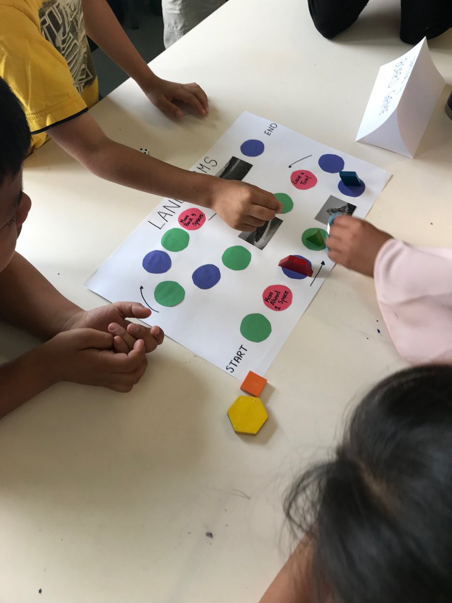 Ms_AGill's tweet photo. We transformed our classroom into a game room while learning about landforms! Students engaged in word searches, matching games, memory card games and even a board game. #gamification #makinglearningfun https://t.co/vKQkAt2n46