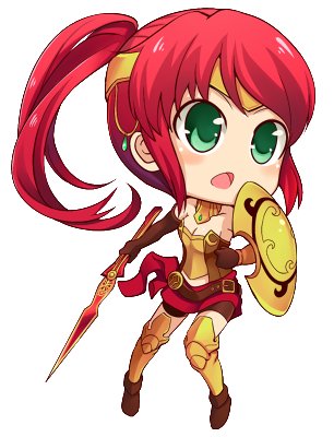 "Always ready for a fight!"