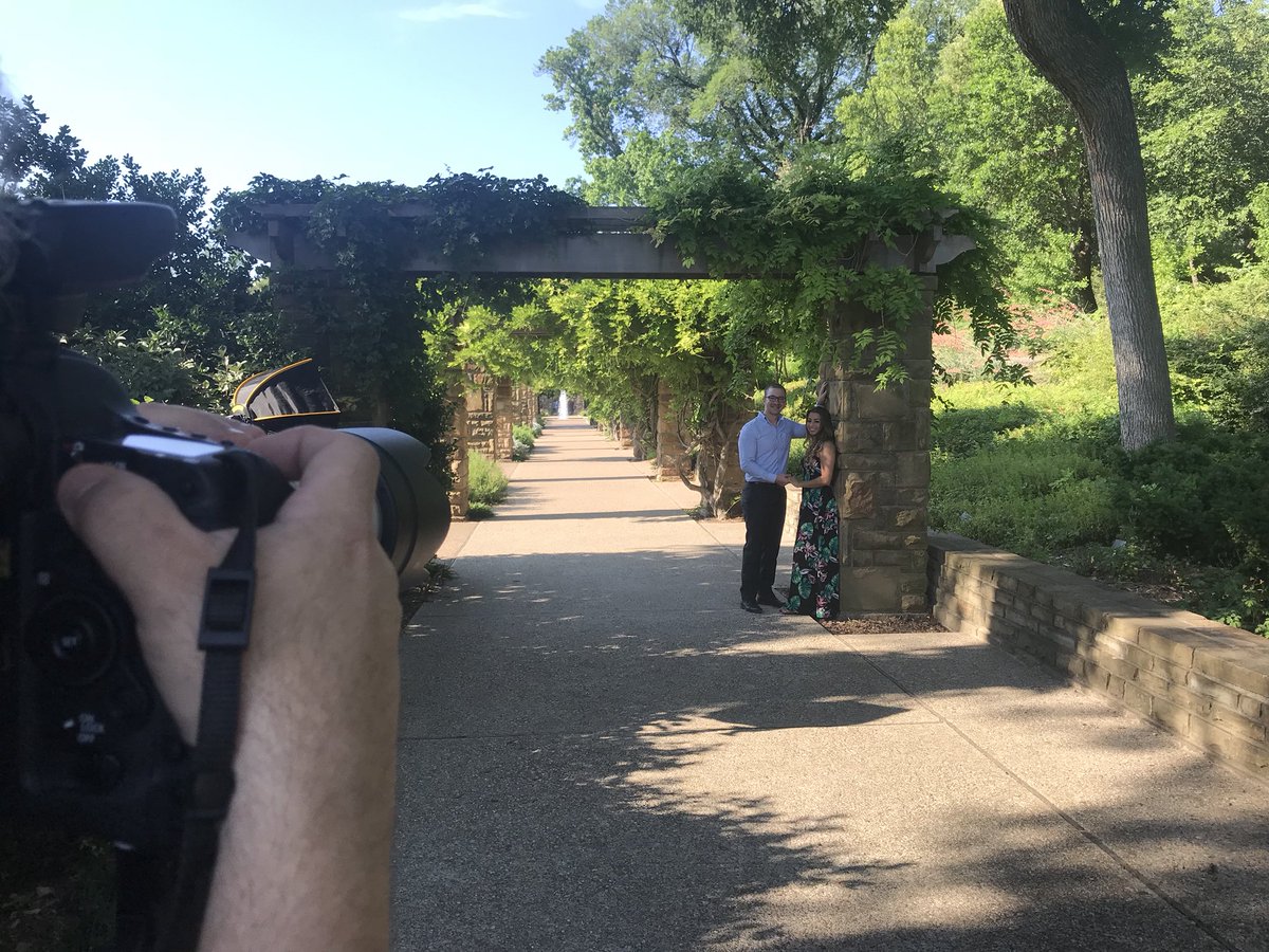 PHOTOconcepts98's tweet photo. Engagement shoot this morning at the Fort Worth Botanic Gardens. Congrats to Christine and Matt! We look forward to photographing your special day! https://t.co/ek3U4TnQm2