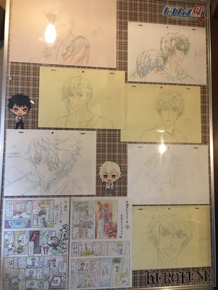 ラーメン屋でコラボメニューと原画展が行われるジャンルドリフェス! 