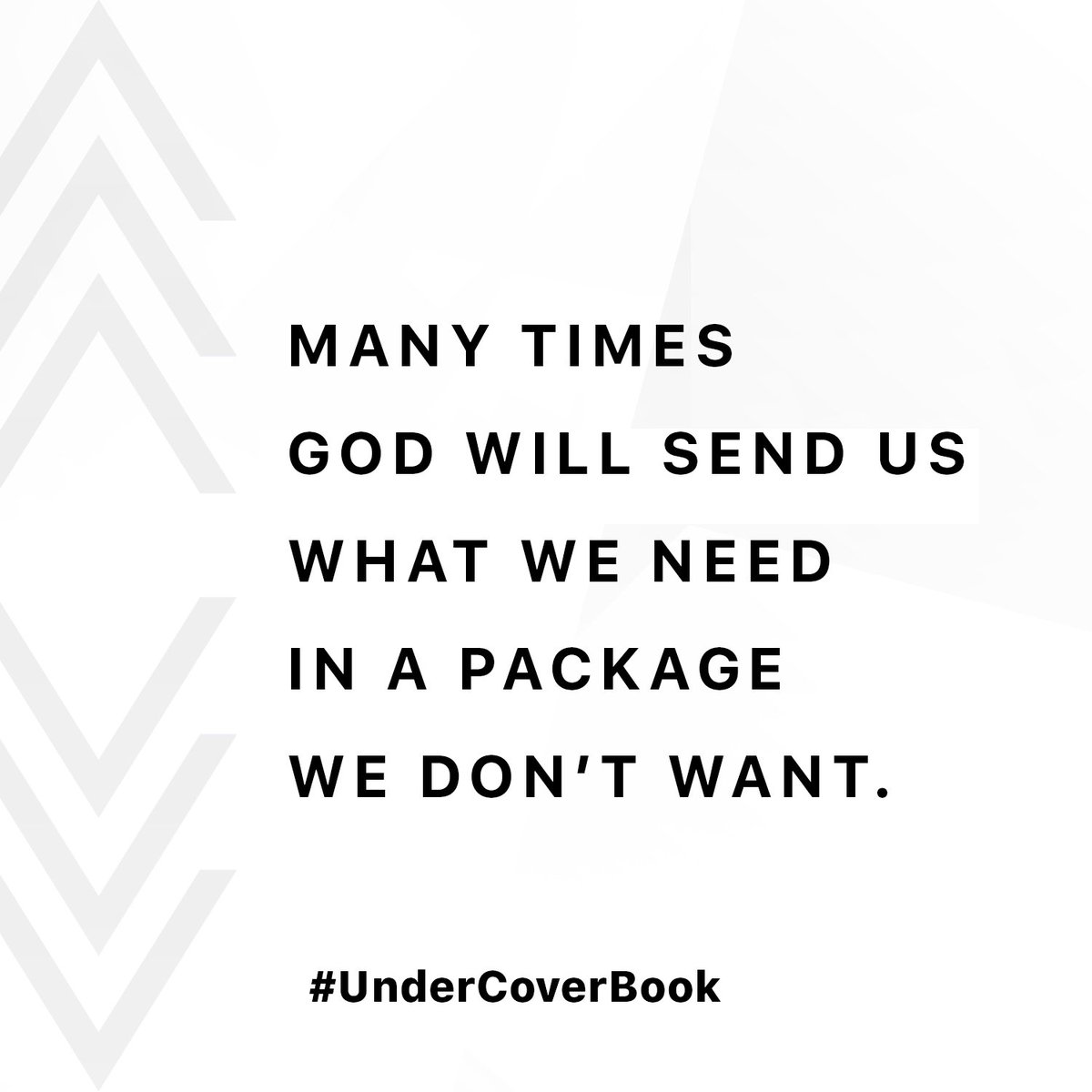 tessadoghor's tweet photo. Retweeted John Bevere (@JohnBevere):

Many times, the answers to your prayers will not look as we imagine they would. Always remember that God knows what you need more than you do, and beyond that, He knows HOW you need it.  #UnderCoverBook #LiveUnderCover https://t.co/Rp1TDFNWqU