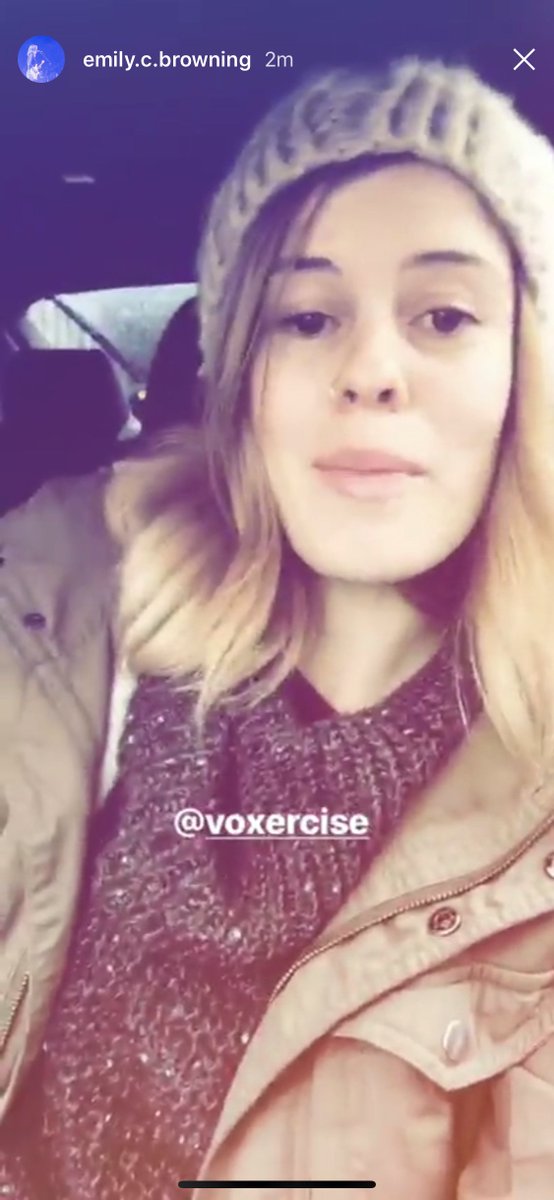 We here at <a href="/voxercise/">Voxercise! Vocal Warmup App!</a> are SUPER psyched for the mention from @emilyc_browning. If you haven’t checked her out, please do! SUCH a killing guitarist and singer. Frankly, we couldn’t be happier about an endorsement from such a great musician! 🎸 🎤💪🏾 #Voxercise