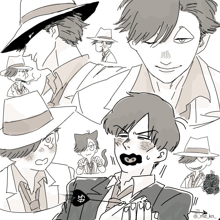 こちらのコメントをくださった方へ届きますように!
イタリア男らしく表情豊かに描いてるつもりなのでこれからもいろんなドンをお楽しみください! 