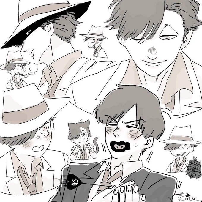 こちらのコメントをくださった方へ届きますように!
イタリア男らしく表情豊かに描いてるつもりなのでこれからもいろんなドンをお楽しみください! 