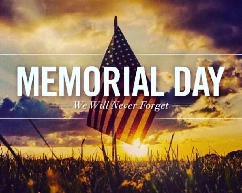 JarvisFamilyMed's tweet photo. Happy Memorial Day!! Today We honor those who have laid their lives down, so that we could live ours in freedom! https://t.co/kBYox97B4N