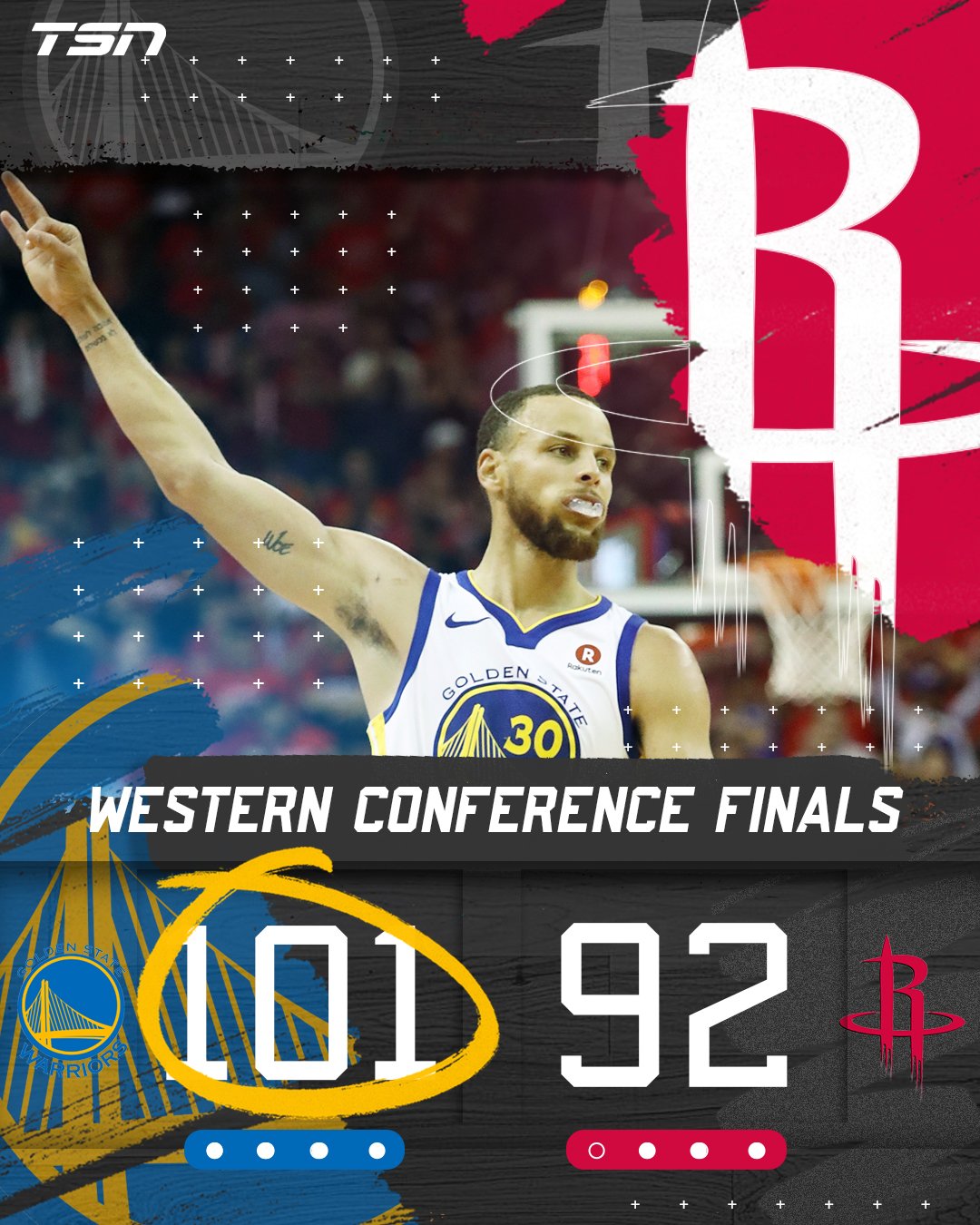 Golden State Warriors 101-92 Houston Rockets: NBA Western