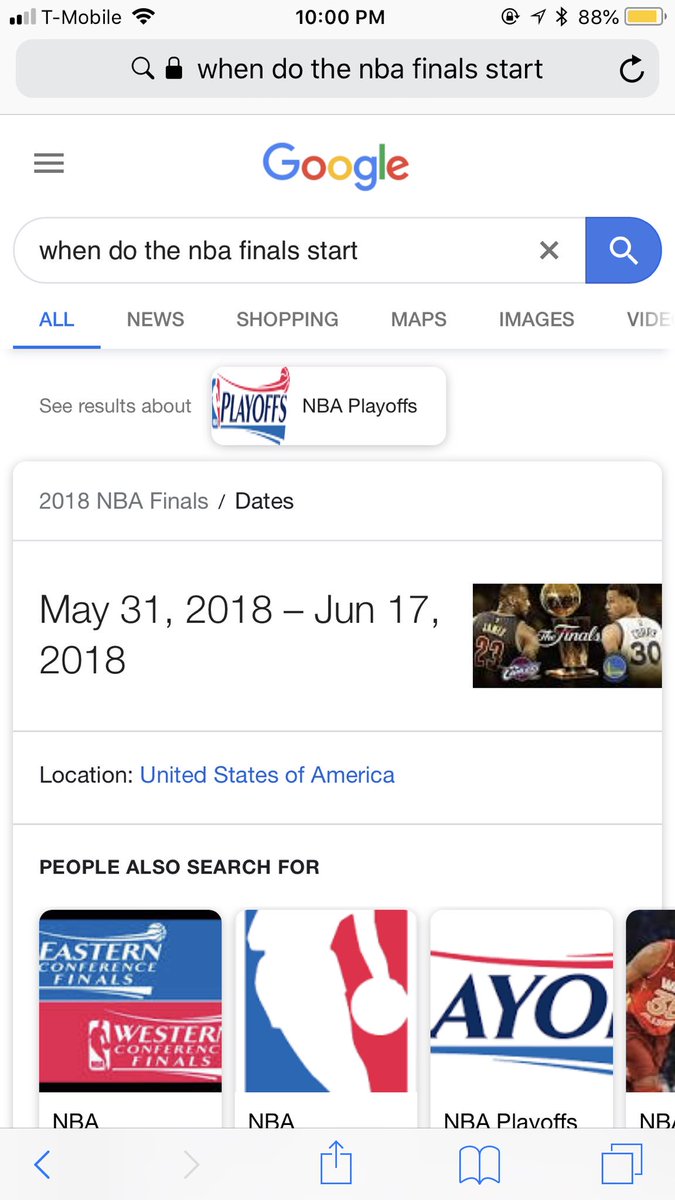 TheJVazShow's tweet photo. @kunj1250 @HoustonRockets Beginning of 3rd quarter and the finals banner was already on google https://t.co/TNK5k30wdB