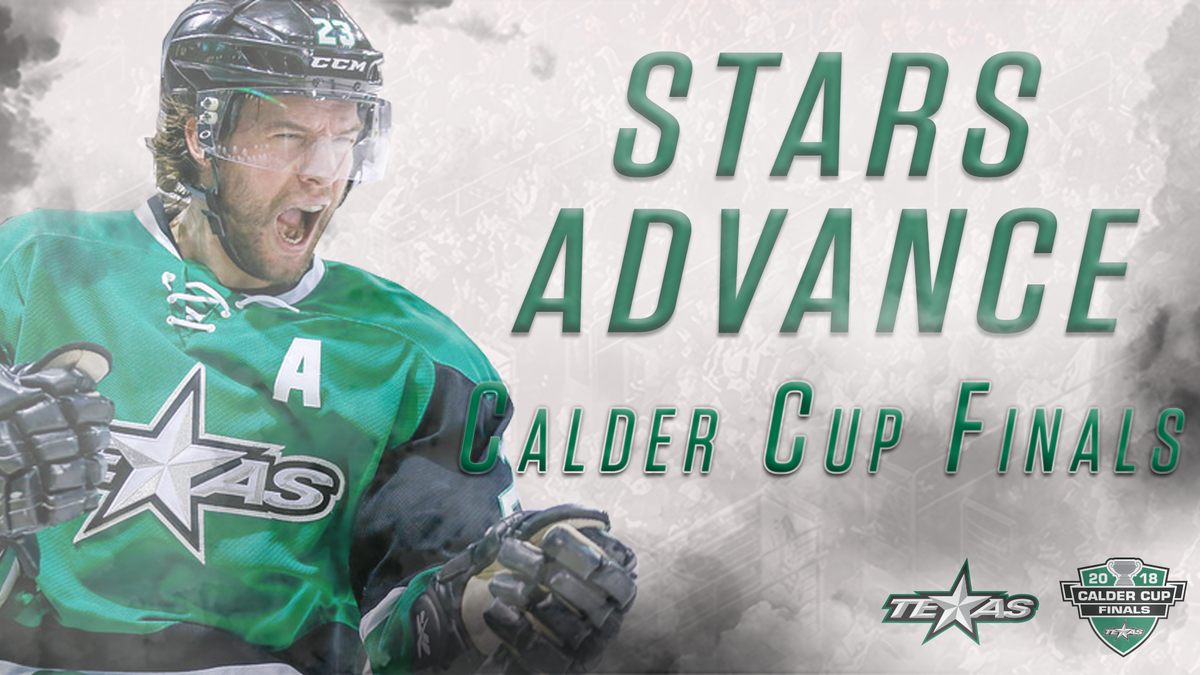 TexasStars's tweet photo. Your Texas Stars are going to the Calder Cup! ⭐🏆 https://t.co/8RSpKnxxav