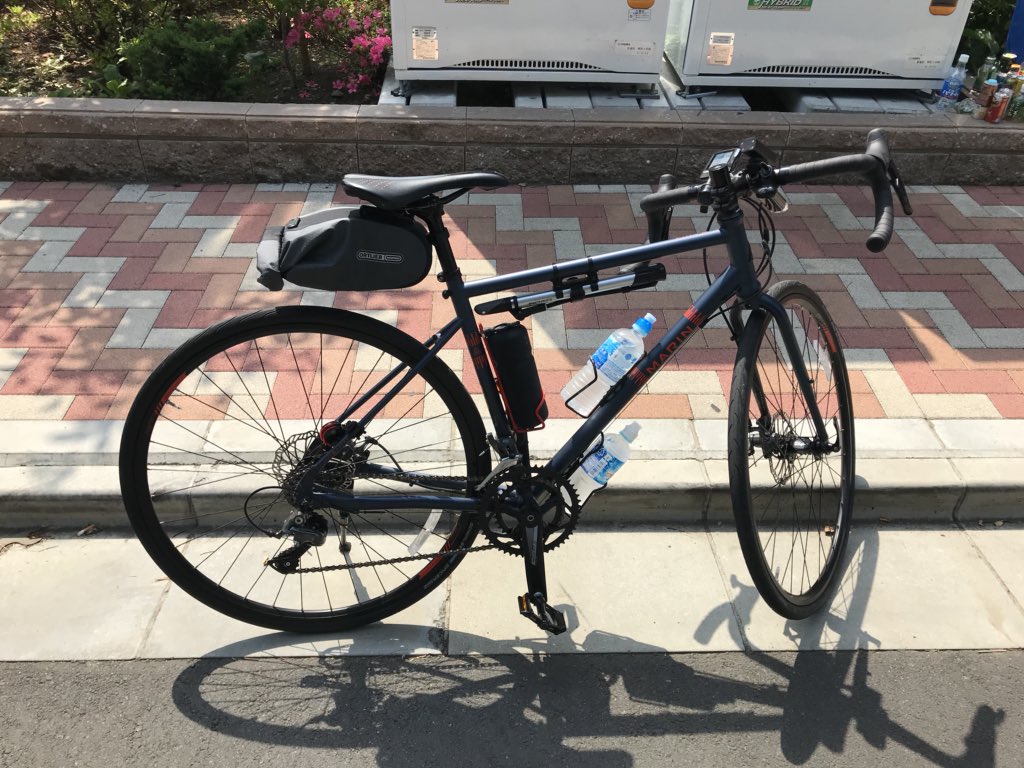 minanagiTWd's tweet photo. 2018年の4月から一目惚れしたクロモリのグラベルロードにハマって、週末はうどんやアイスを食べにゆるポタを楽しんでます(● ˃̶͈̀ロ˂̶͈́)੭ꠥ⁾⁾ よろしくお願します！ https://t.co/VTQb7X1vFG