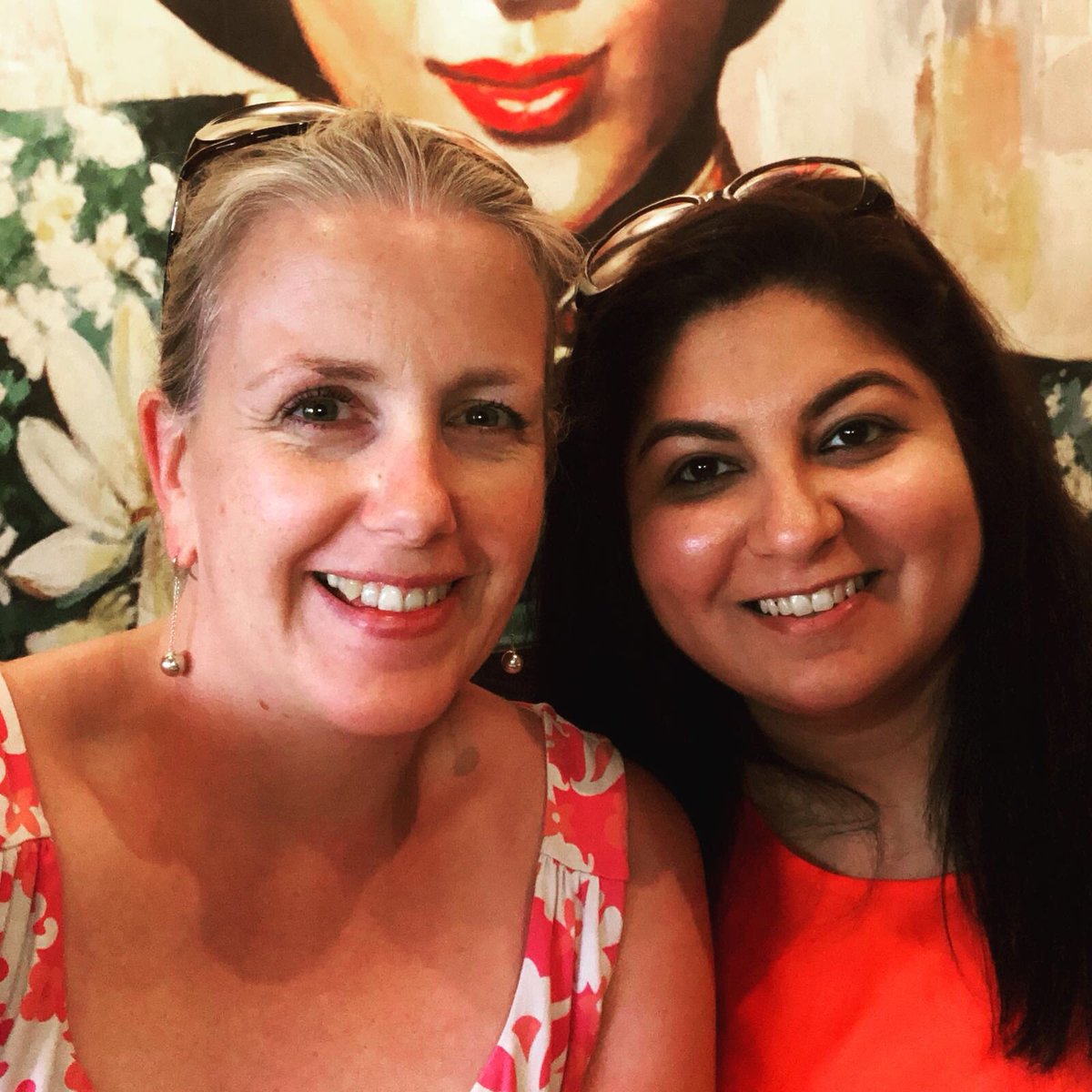 Our Immediate Past President <a href="/fiona_bulmer/">Fiona Bulmer</a> caught up with the wonderful <a href="/rosherz79/">Roshni Latham</a> from @LadiesCircleGBI #cheadleandgatleycircle in HK yesterday, proving ‘Circlers’ are friends the world over 🤗
