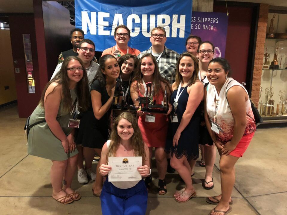 And sending a big congratulations to our display team for creating a fabulous display that beat over 274 schools for the BEST display!! <a href="/RSCatSSU/">Salem State RSC</a> ❤️