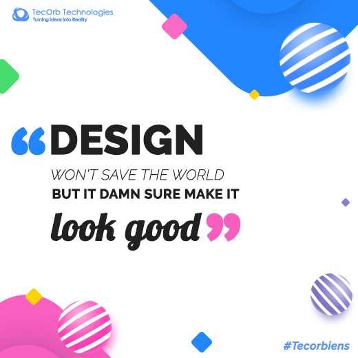 tecorbtech's tweet photo. DESIGN WON’T SAVE THE WORLD.BUT IT DAMN SURE MAKE IT LOOK GOOD.
#DESIGNINSPIRATION #DESIGNFORLOVE #DESIGNQUOTE #TECORBDESIGN https://t.co/qWDvezp37d
