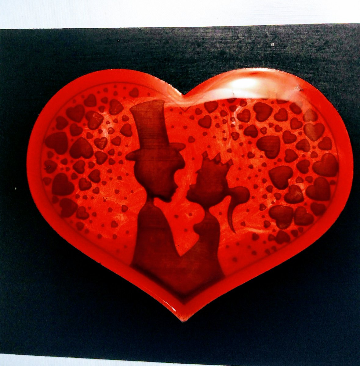 ArtCoherent's tweet photo. I've been really enjoying the art of blending laser wood cutting/engraving with cut/carved acrylic and poured resin. Since my first resin project (the tree), trial and error have taught me a lot about design and execution!  
#Glowforge https://t.co/gychGVdgtT