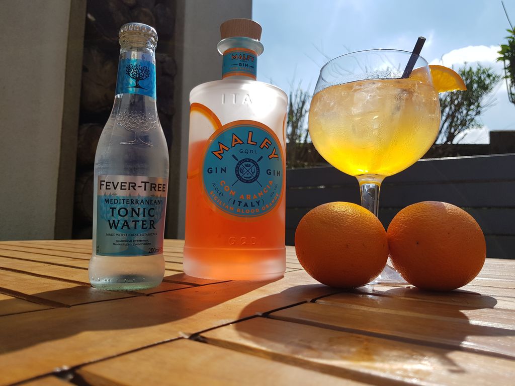 Gin of the month Malfy Blood Orange