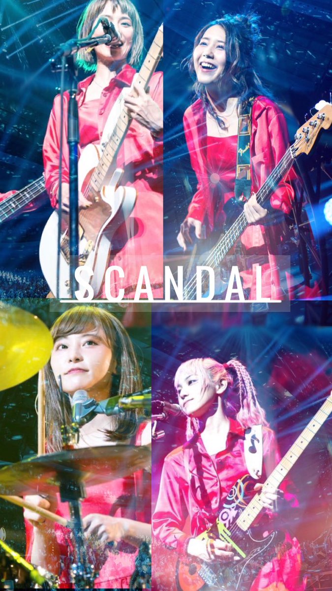 Yuka ついにhoneyのライブ画像が大量解禁ということで壁紙作りました Scandal Honey Scandal 良いなと思ったらrt