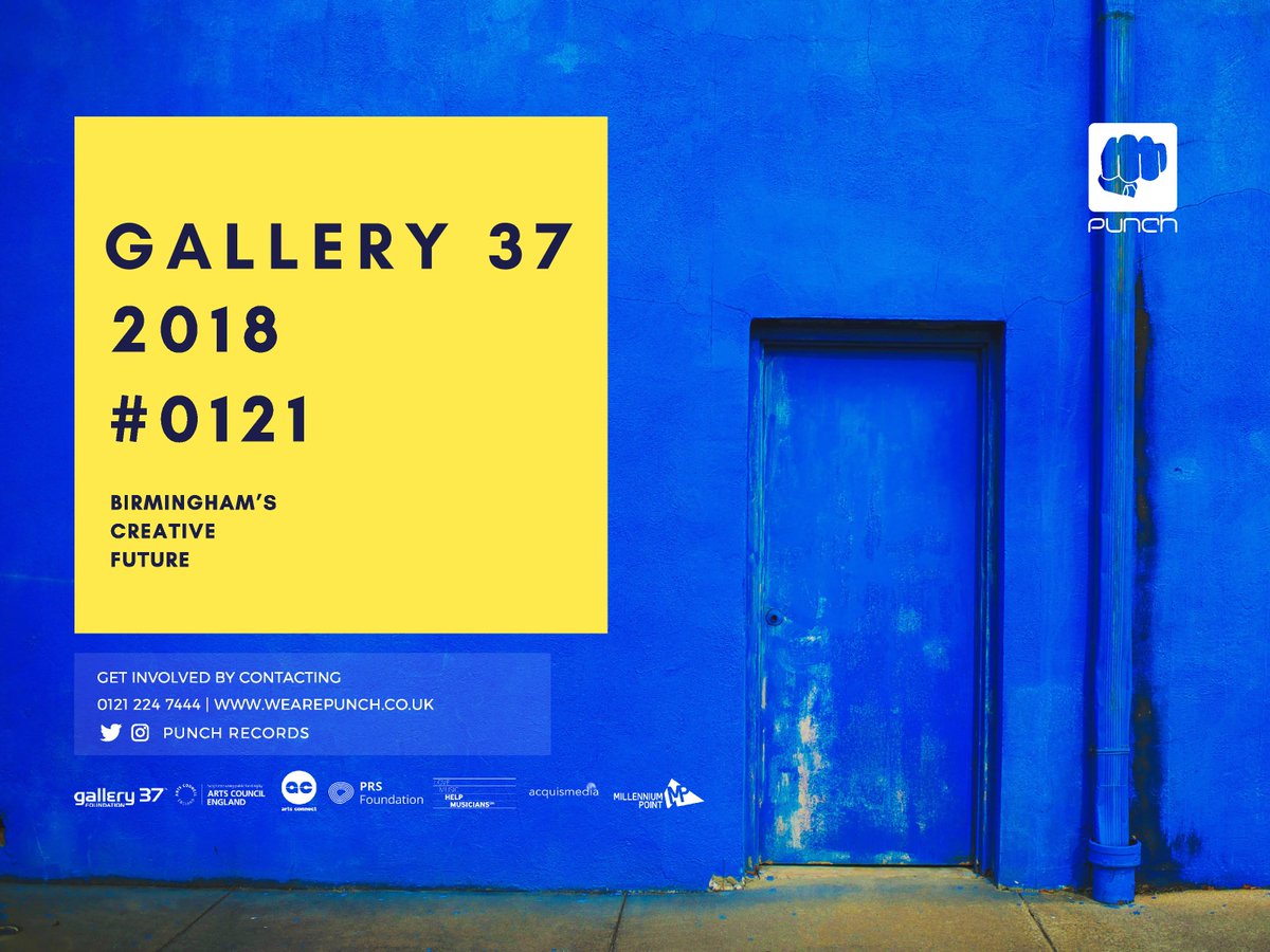 NewArtWestMids's tweet photo. Applications are open for Gallery 37, a creative programme investing in Birmingham-based artists who are pursuing a career in the creative industries (age 16 – 25 years). #PUNCHG37 https://t.co/IWgj1e28x8 https://t.co/8pZjutdMYq