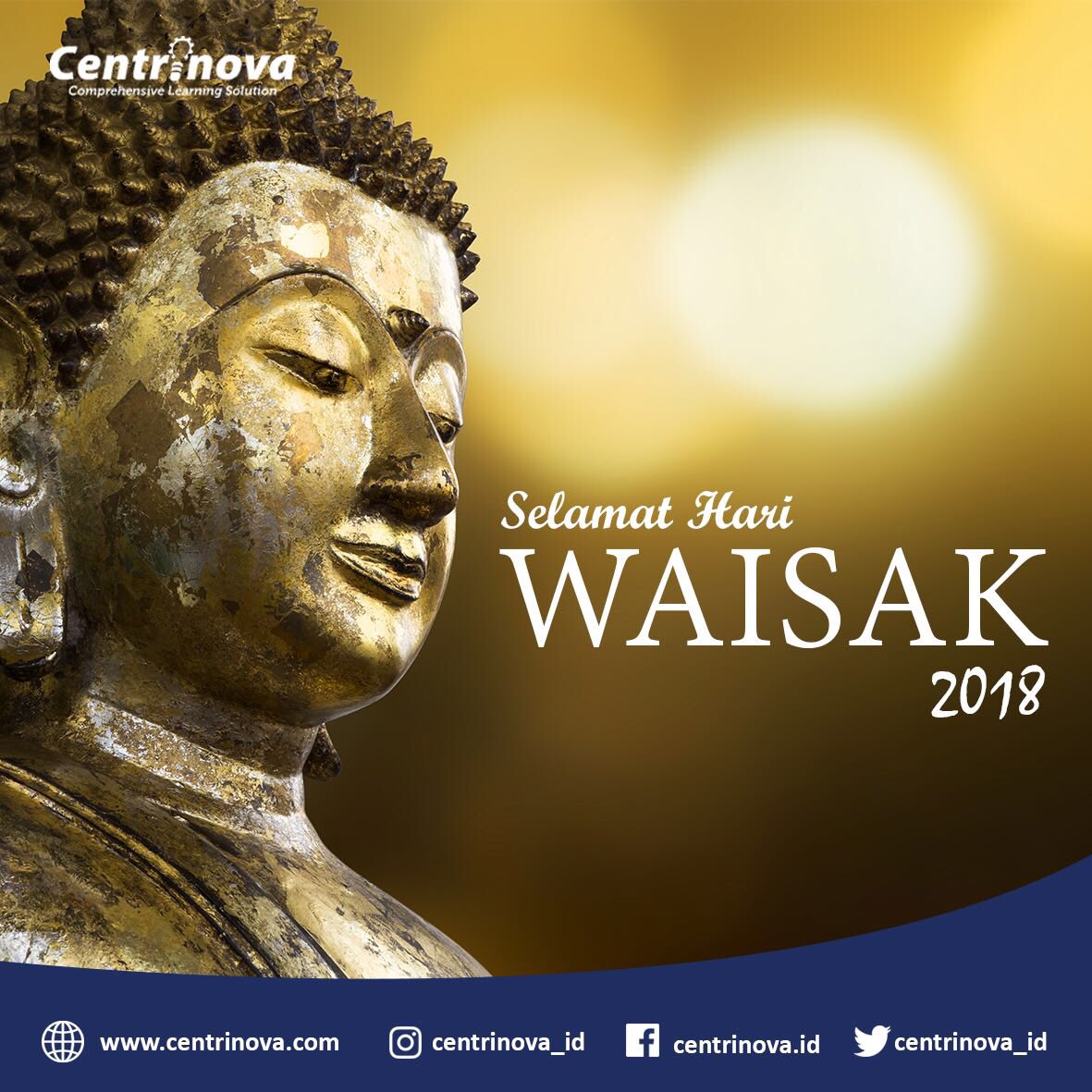 Selamat hari Waisak 2562 BE. Semoga kebahagian tercurah untuk semua makhluk 🙏
