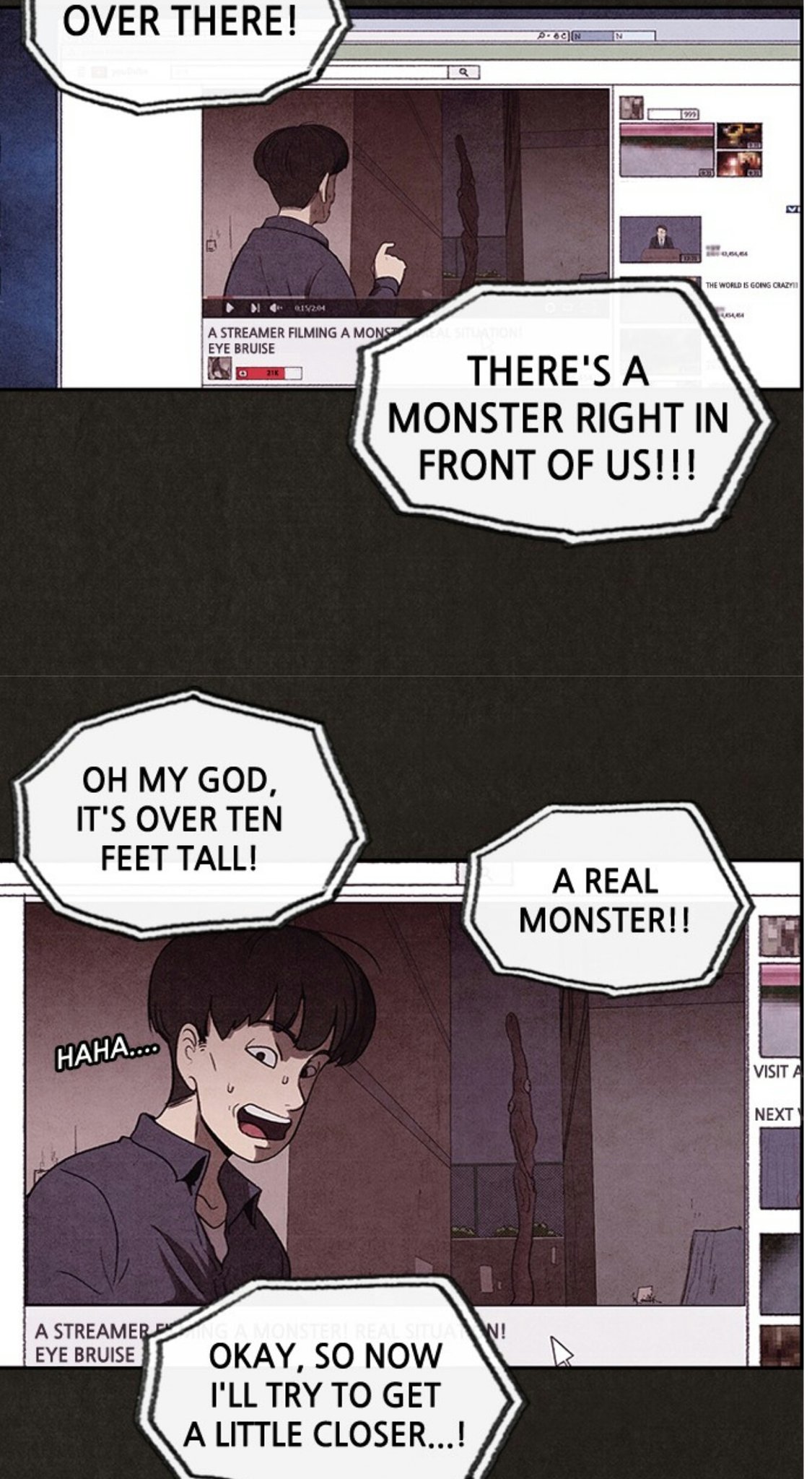 Shannon Strucci If You Read The Psycholocal Horror Webtoon Bastard The Creators Have Another One Called Sweet Home That Is Super Good A Hateful 4chan Type Neet Is The Protag In