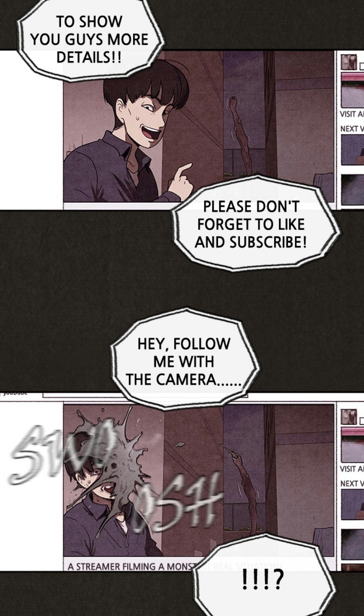 Shannon Strucci If You Read The Psycholocal Horror Webtoon Bastard The Creators Have Another One Called Sweet Home That Is Super Good A Hateful 4chan Type Neet Is The Protag In