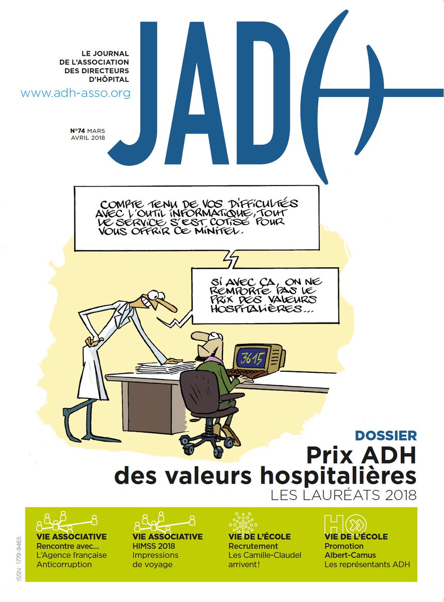 JOURNAL DE L'ASSOCIATION DES DIRECTEURS D'HOPITAL