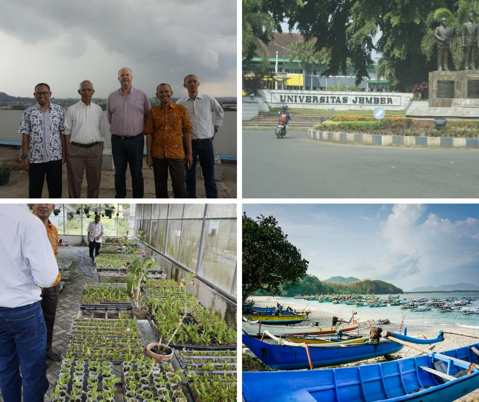 Not only is East Java a beautiful place with warm &amp; welcoming people, it's agricultural innovations are cutting edge, particularly in the field of sustainable coffee production. I'm looking forward to more collaboration with the University of Jember. <a href="/UnivofJember/">University of Jember</a>