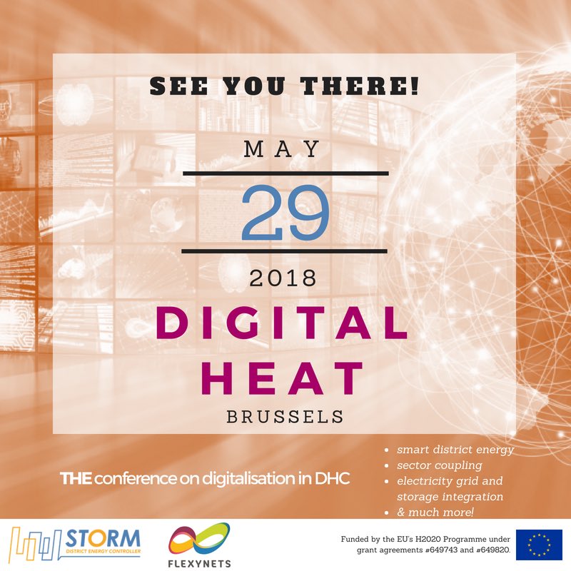 ⏰ Two more hours to go, we are ready! Expecting a full room at #DigitalHeat today with digital thought leaders from across Europe. 

Follow the event hashtag for live updates & insights into the digital future of #districtenergy.

#H2020Energy #Tw4SE #HeatingEU #DecarbHeat