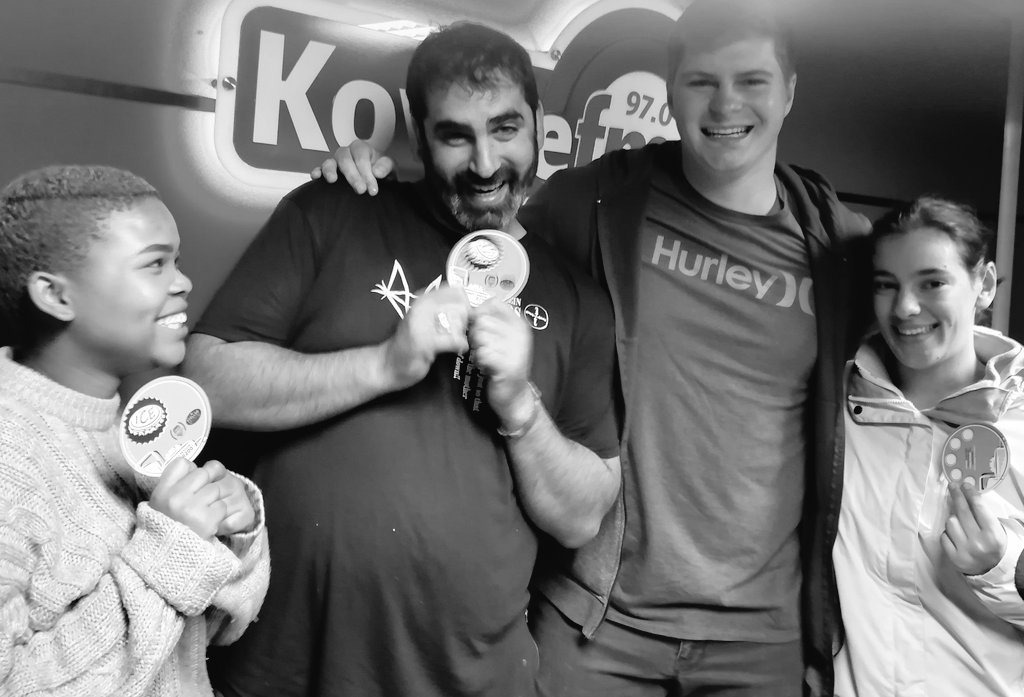Chatting with the guys from #IndustrialCraftExperience #ICE about the festival this Saturday #MonateFelaBreakfast #UltimateCampusRadio <a href="/gdnswart/">Giddy up</a>