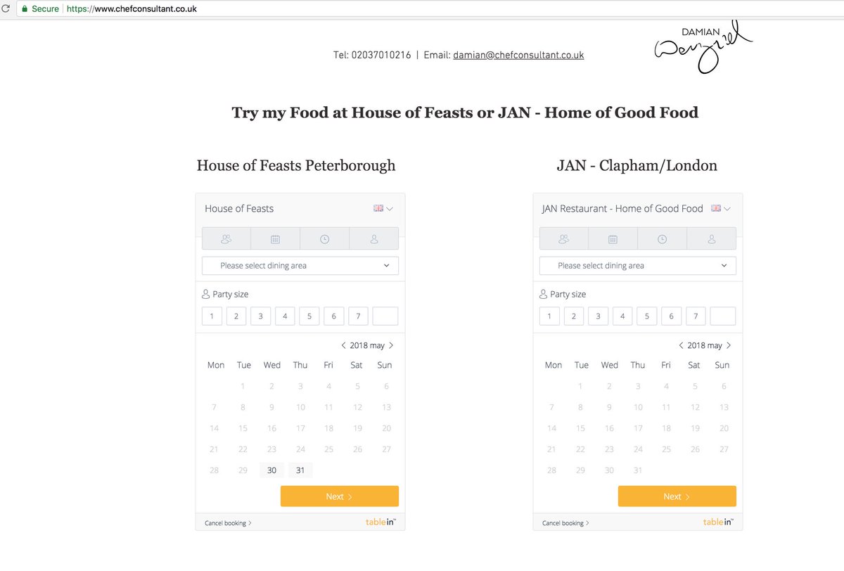 ChefConsultant's tweet photo. Now you can book a table at @JanRestaurant &amp; @HouseOfFeasts via my website 👇👇👇

https://t.co/gbuk6YXlsi 

#Peterborough
#London https://t.co/l2XsFRez6d