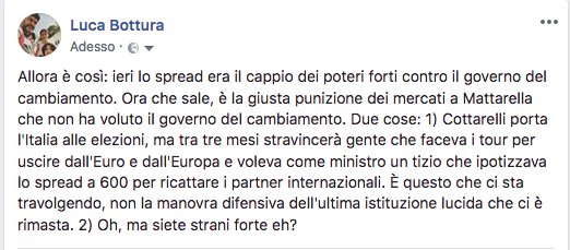 Di cosa parliamo quando parliamo di #spread/2