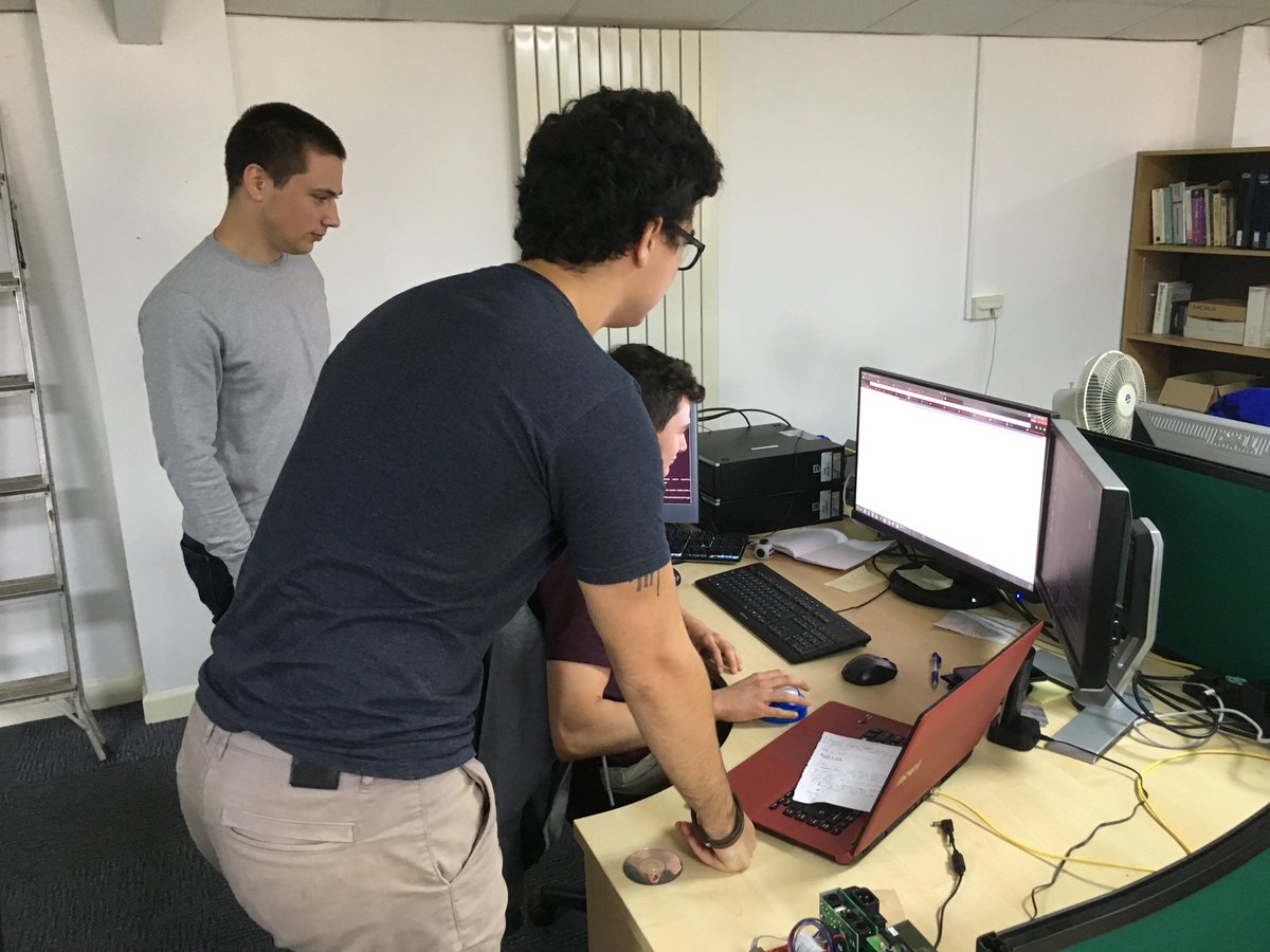 Some of our software engineers hard at work collaborating on a project for one of our Internal Drainage Board clients.  If you require monitoring or control systems from remote tank and level monitoring to fully managed process control systems, visit orielsystems.com