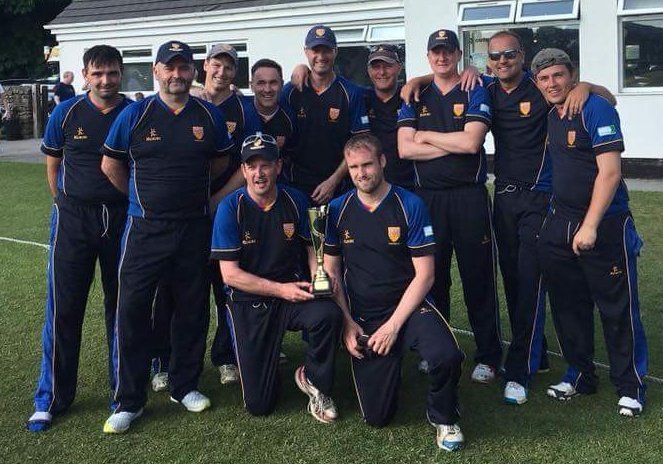 vikingcricketuk's tweet photo. Cracking day yesterday at @SteetonCricket for the T20 legends game... the winner's pictured with the Trophy. #legendsforareason https://t.co/PZFAl5hZEk