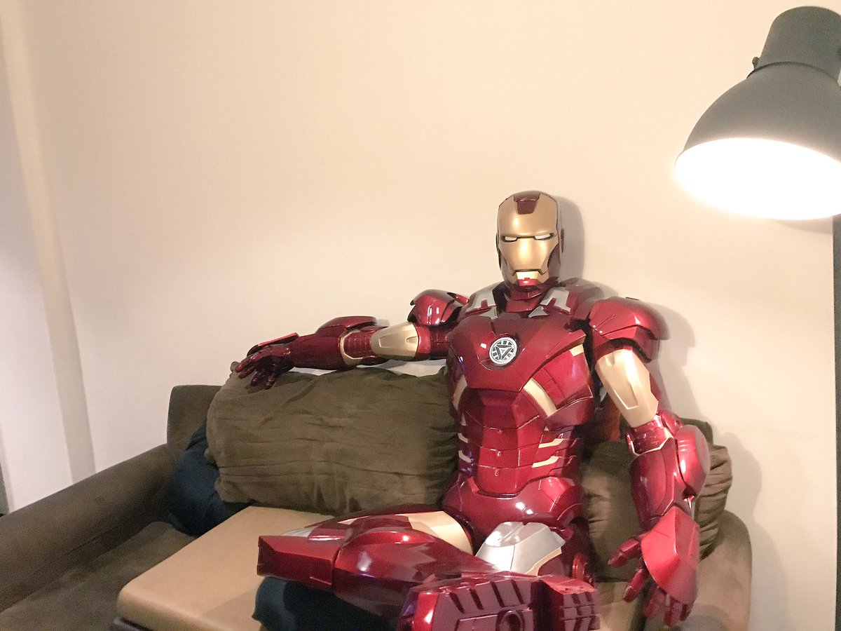 IanTan0123's tweet photo. 6WeekWork : IronMan:Mark-VII SittingPosition... When I was a kid, I always wish to have a "RonaldMcDonald Bench"...
#firstinthemarket https://t.co/RnB4jWQH8Y