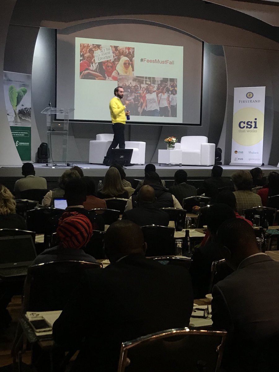 SSIConference's tweet image. An enlightening talk by research professor Nic Spaull. He’s talking taking education back to basics #SSIConference2018 🌍