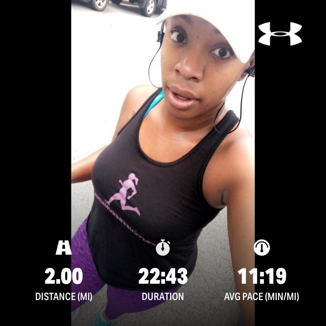 BrainsNBuns's tweet photo. Good morning! 🏃🏾‍♀️#bitchesberunning #rwrunstreak #fitauntie #runchat https://t.co/5k3EMkFTfq